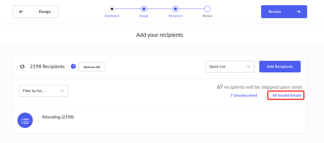 Why is Gmail address not valid?